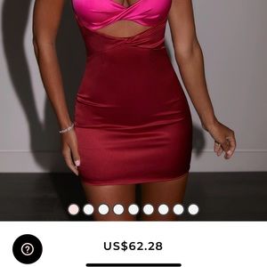 UK 8 US 4 ).   Oh Polly dress worn once